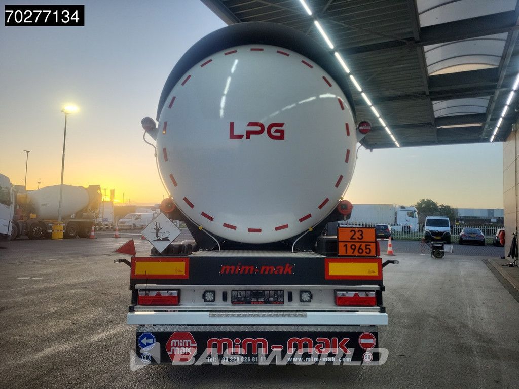 MIM-MAK LPG TRANSPORT TANK 3 Achsen NEW 48m3 Liftachse Gas ADR