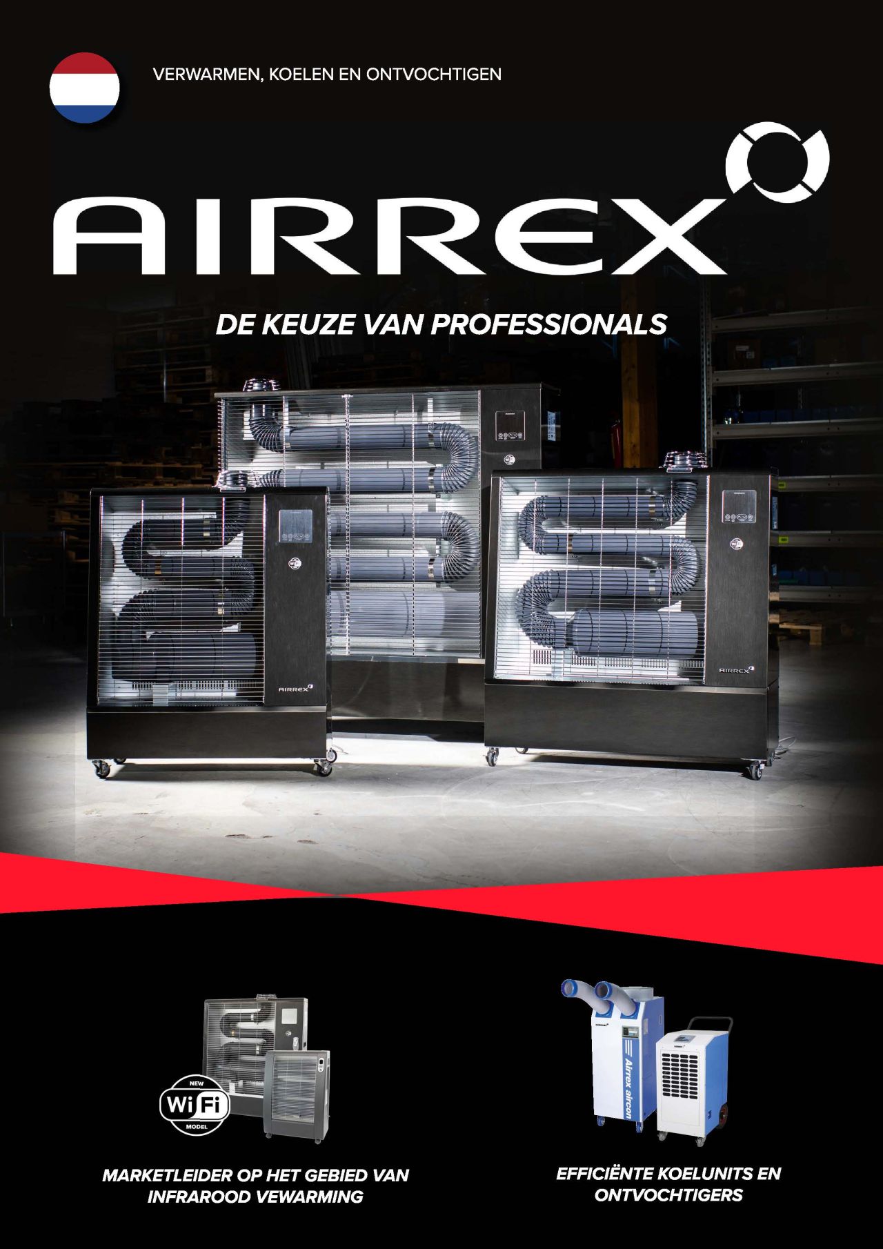 AIRREX Infrarood dieselkachels terrasverwarming