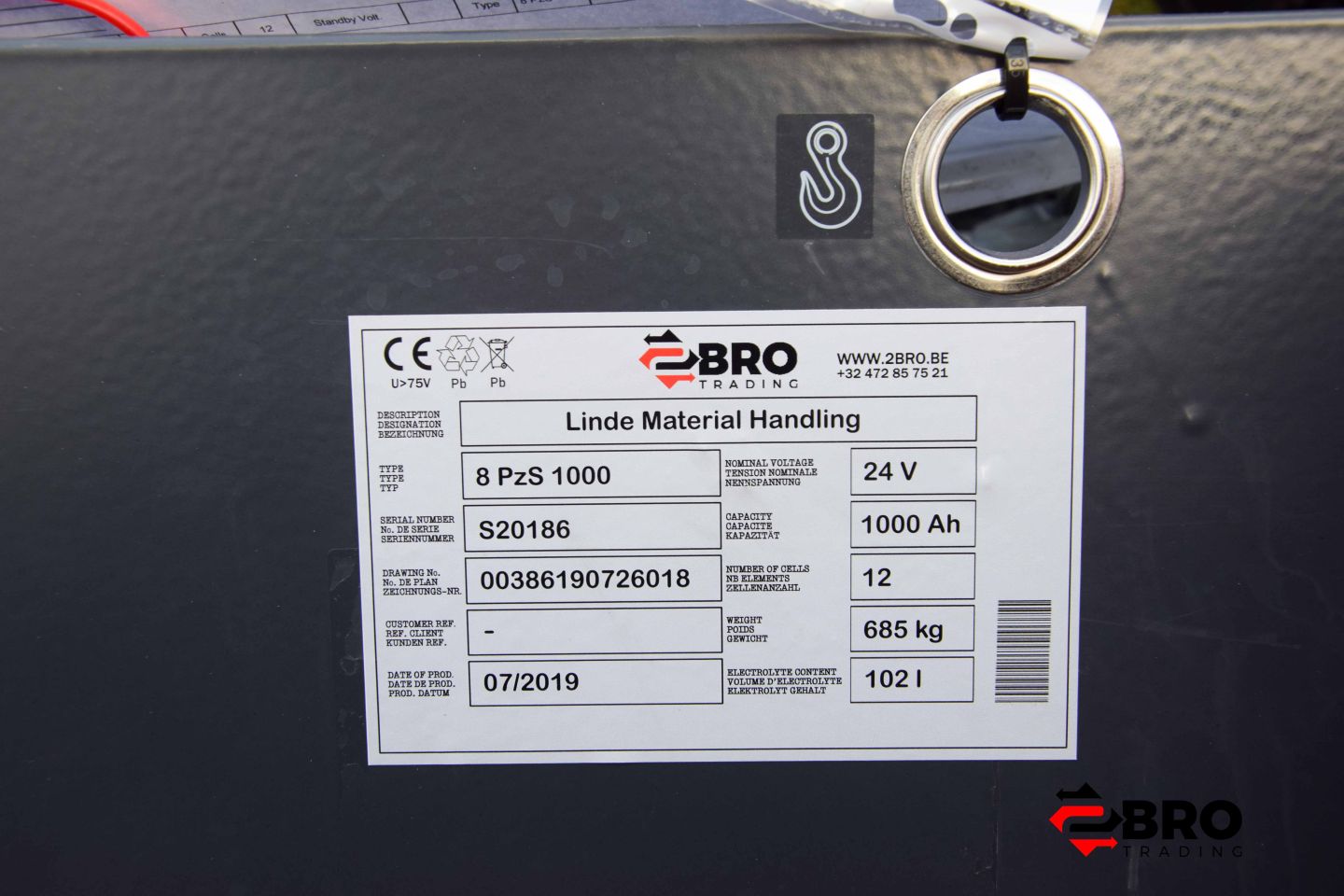 2018 Linde E15-02 EVO Triplex 3740 uur!