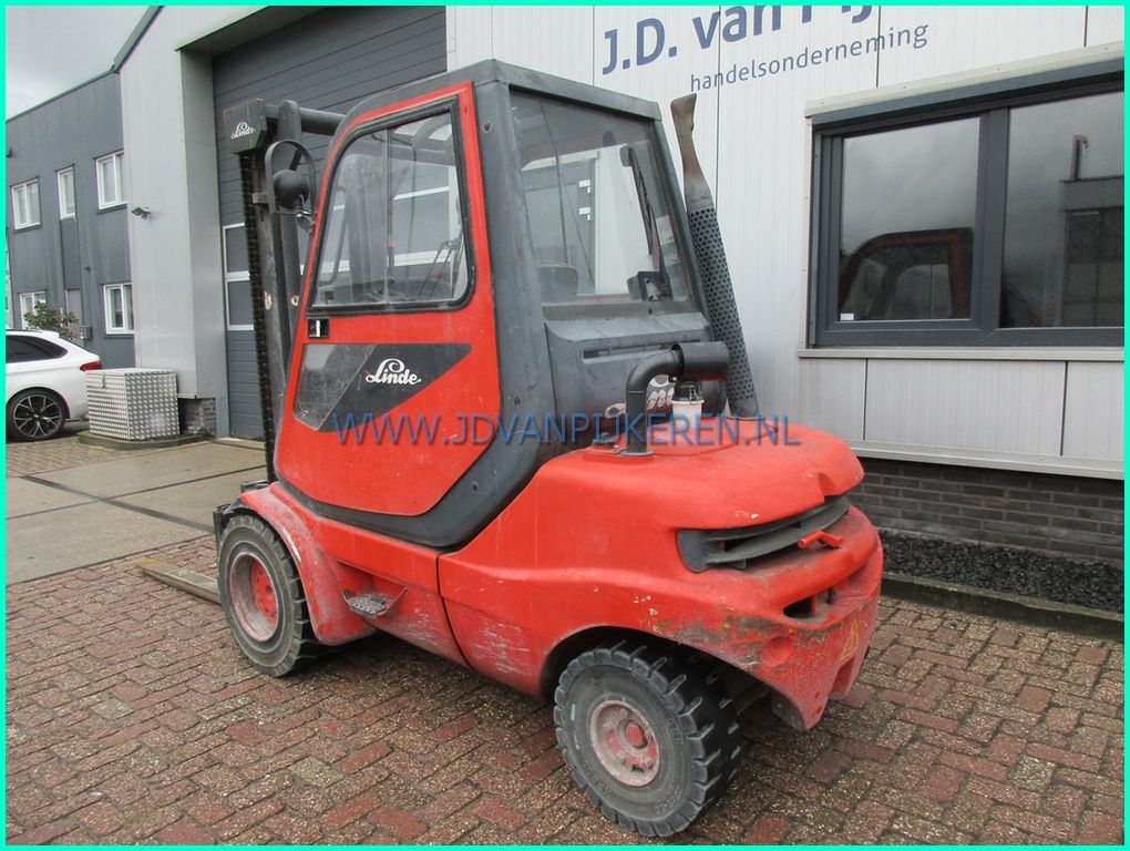 Linde H35D-03 3.5t Perkins diesel 6512hours sideshift+cabine+TUV