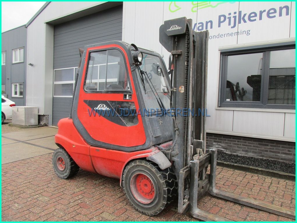 Linde H35D-03 3.5t Perkins diesel 6512hours sideshift+cabine+TUV
