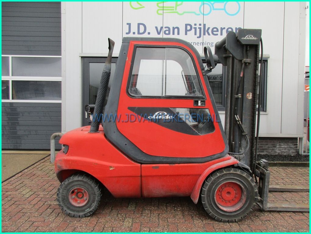 Linde H35D-03 3.5t Perkins diesel 6512hours sideshift+cabine+TUV