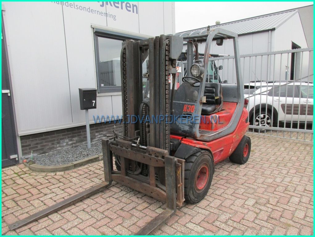 Linde H30D 3t Deutz diesel triplex+sideshift