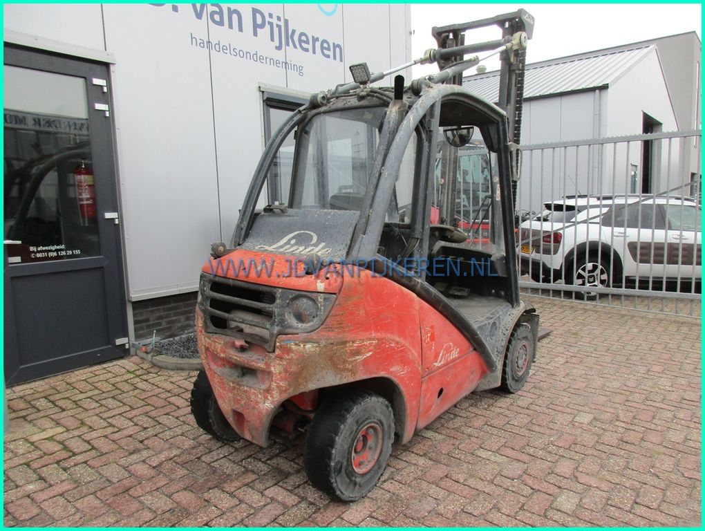 Linde H25T 2500kg duplex 4.5m 10831 uur