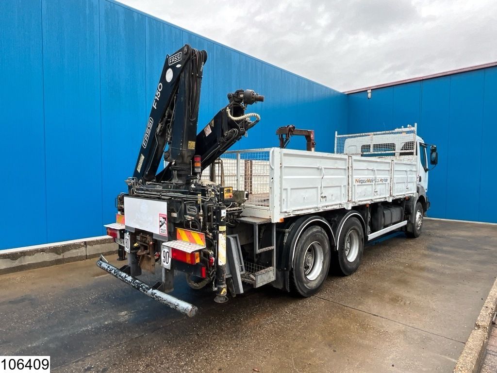 Renault Kerax 370 6x4, Manual, Fassi, Remote, Steelsuspension