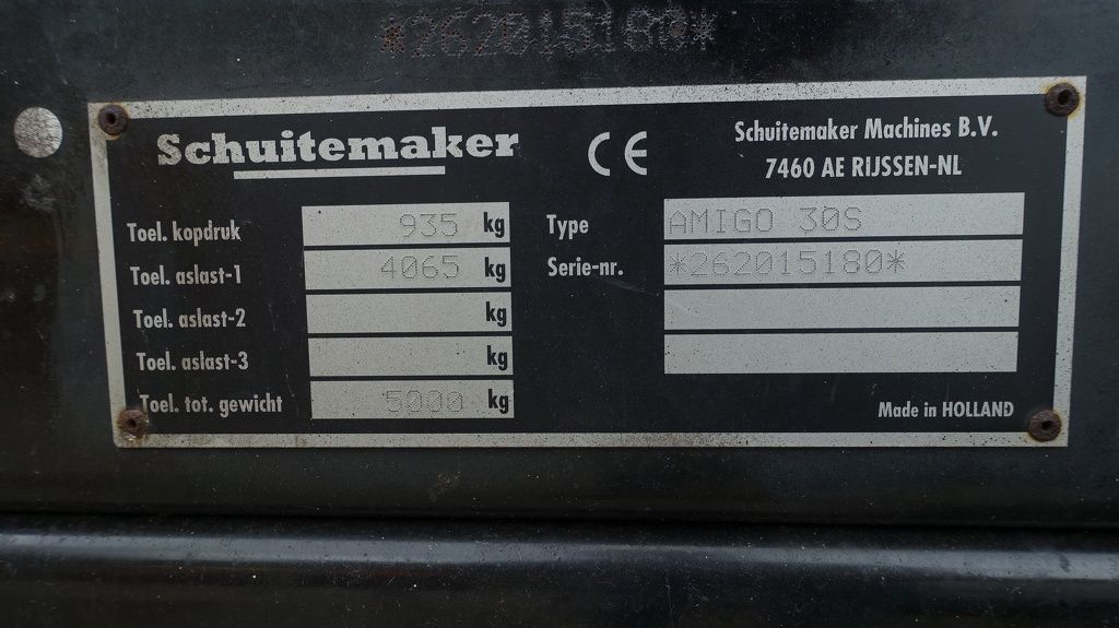 Schuitemaker Amigo 30S met kenteken