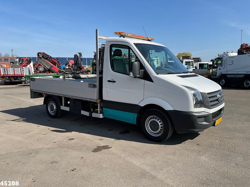 Volkswagen Crafter 35 2.0 TDI Hiab 1,3 Tonmeter laadkraan Just 82.346 km!