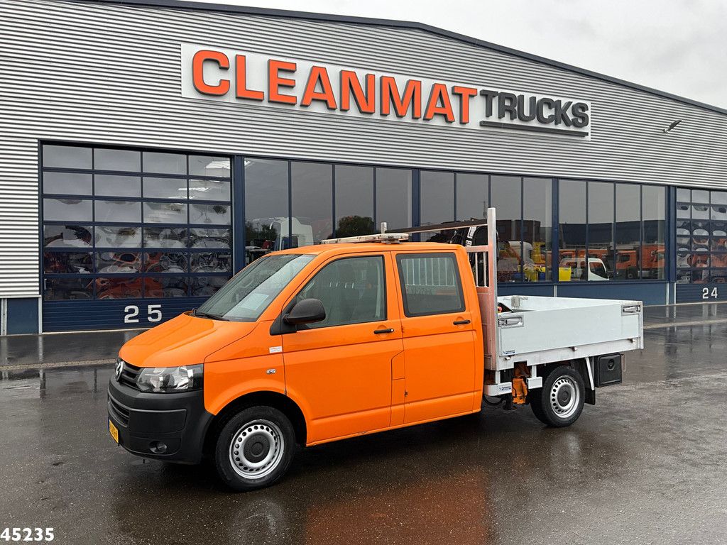 Volkswagen Transporter 2.0 TDI DC Hiab 1,3 Tonmeter laadkraan Just 194.250 km!