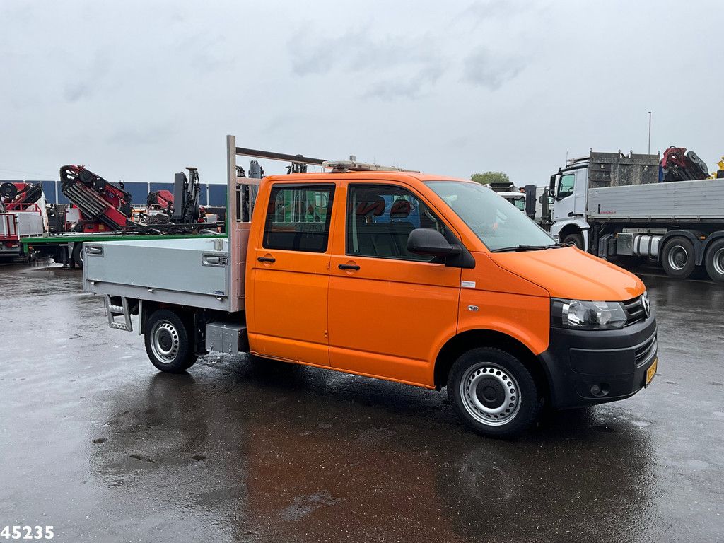 Volkswagen Transporter 2.0 TDI DC Hiab 1,3 Tonmeter laadkraan Just 194.250 km!