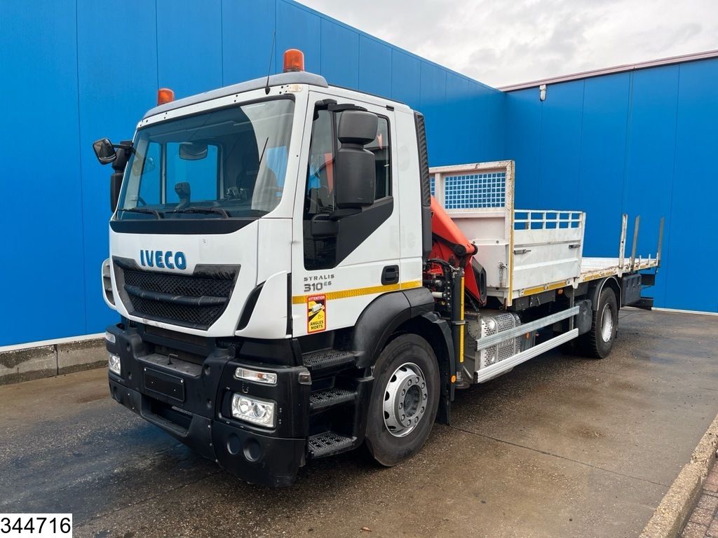 Iveco Stralis 310 EURO 6, Palfinger, Remote, Steelsuspension
