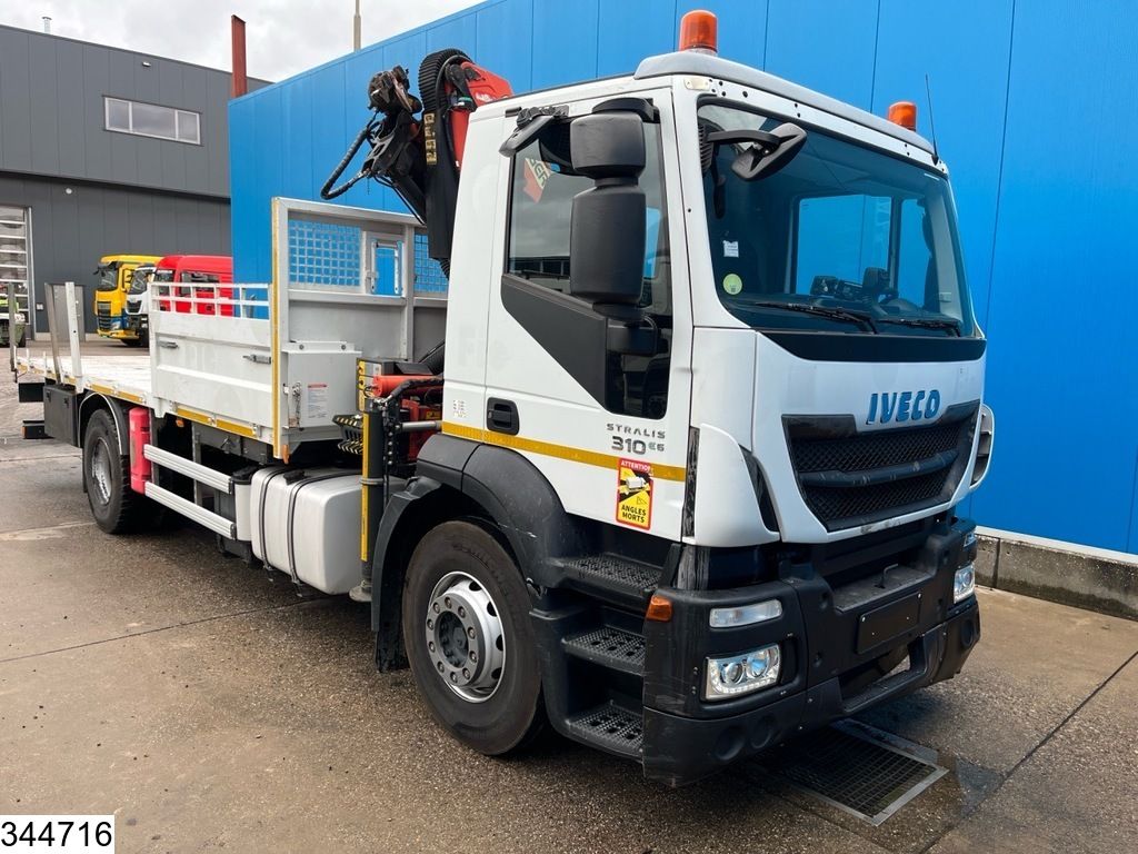 Iveco Stralis 310 EURO 6, Palfinger, Remote, Steelsuspension