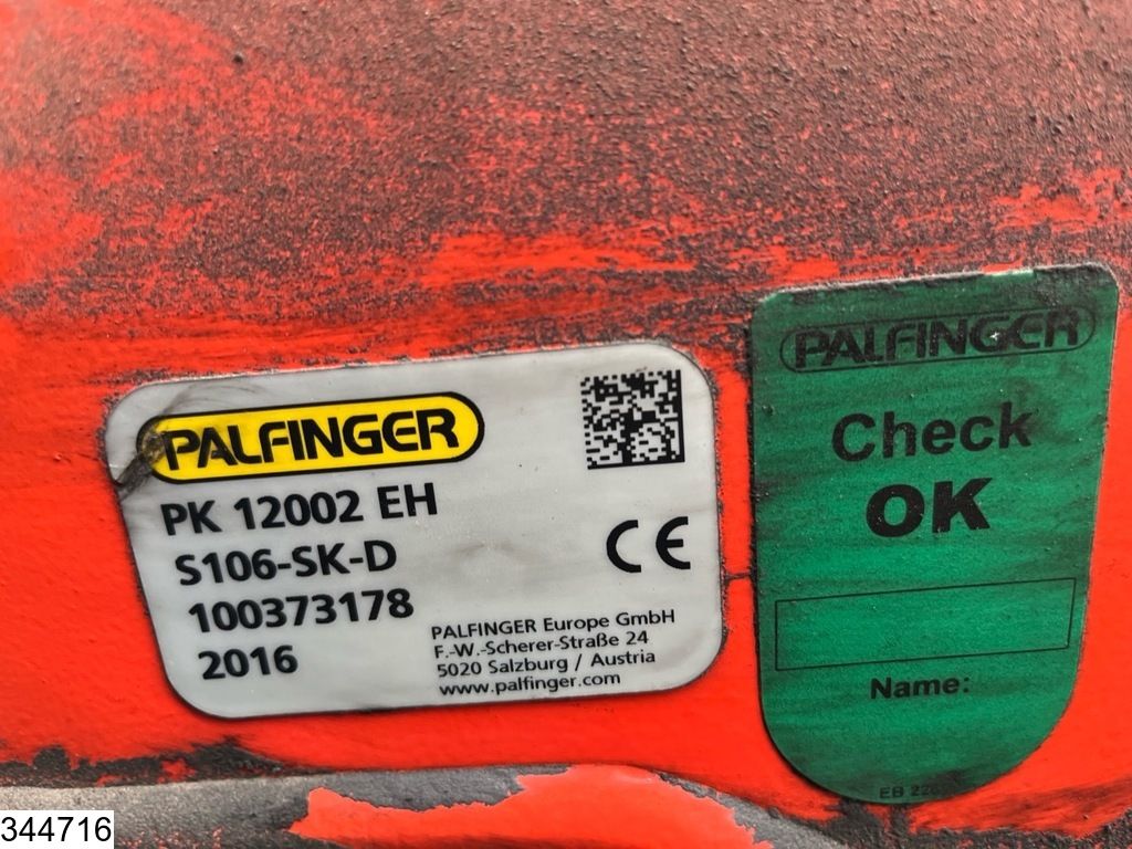 Iveco Stralis 310 EURO 6, Palfinger, Remote, Steelsuspension