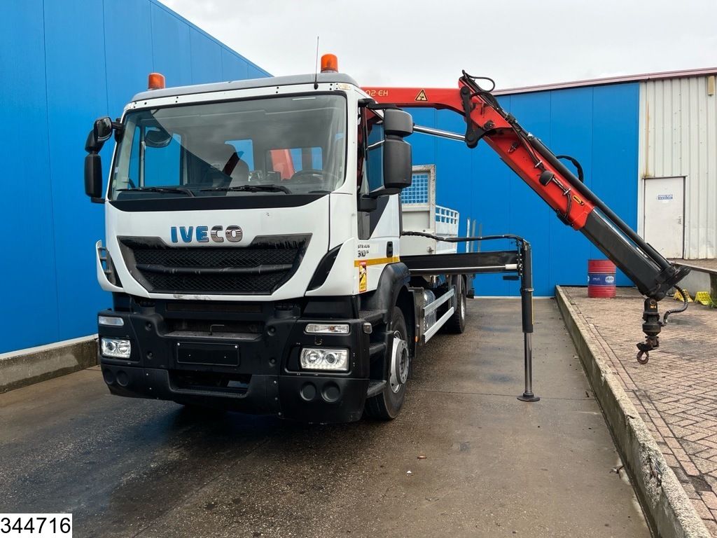 Iveco Stralis 310 EURO 6, Palfinger, Remote, Steelsuspension