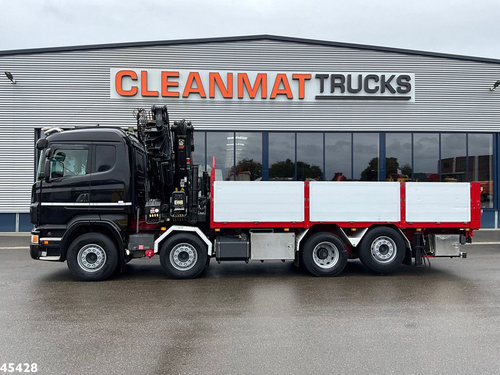 Scania R 480 8x2 Retarder Hiab 47 Tonmeter laadkraan + Fly-Jib! Just 242.931 km!