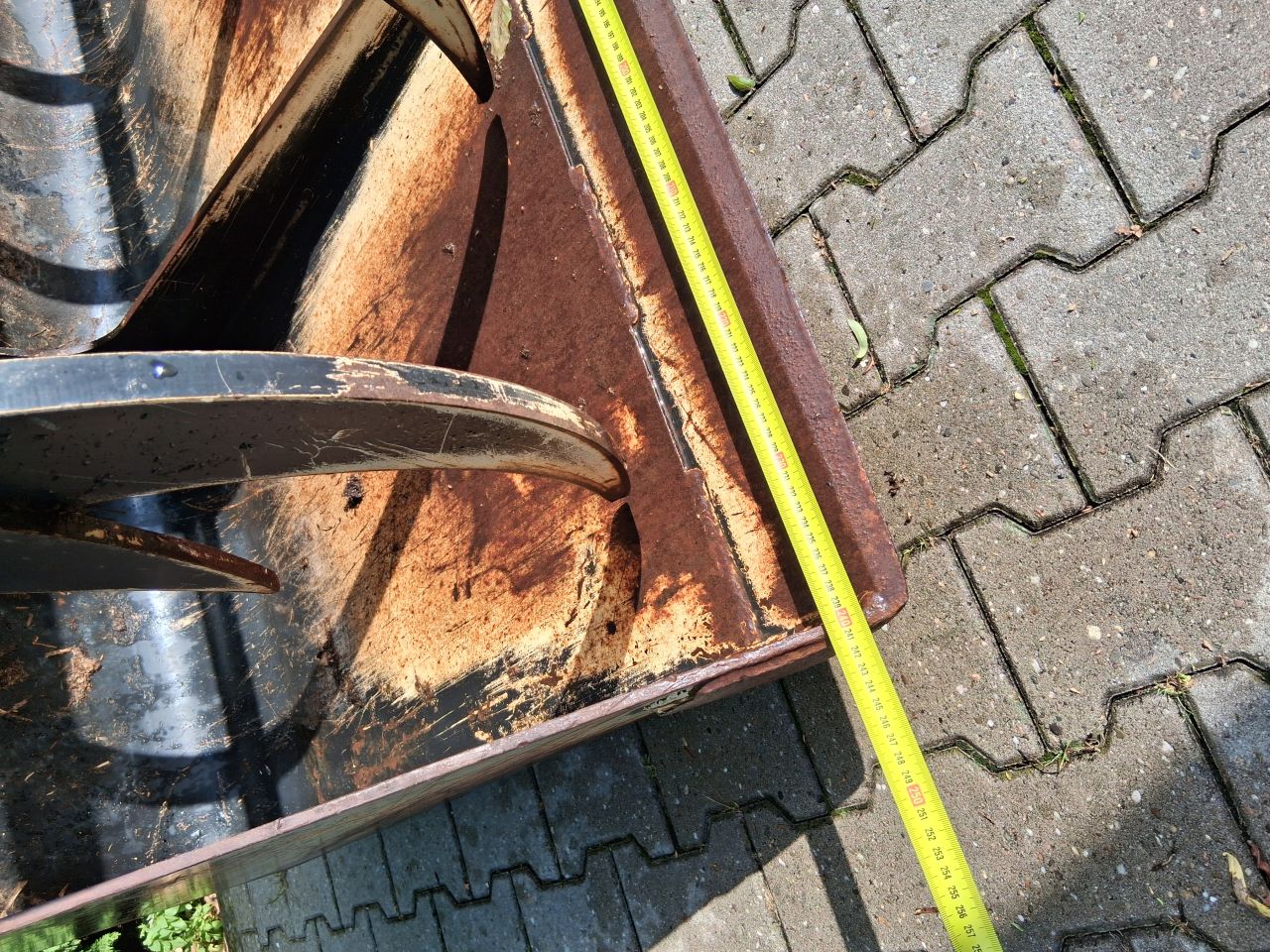 Pelikaanbak kuilbak 2.4m merlo en euroaansluiting