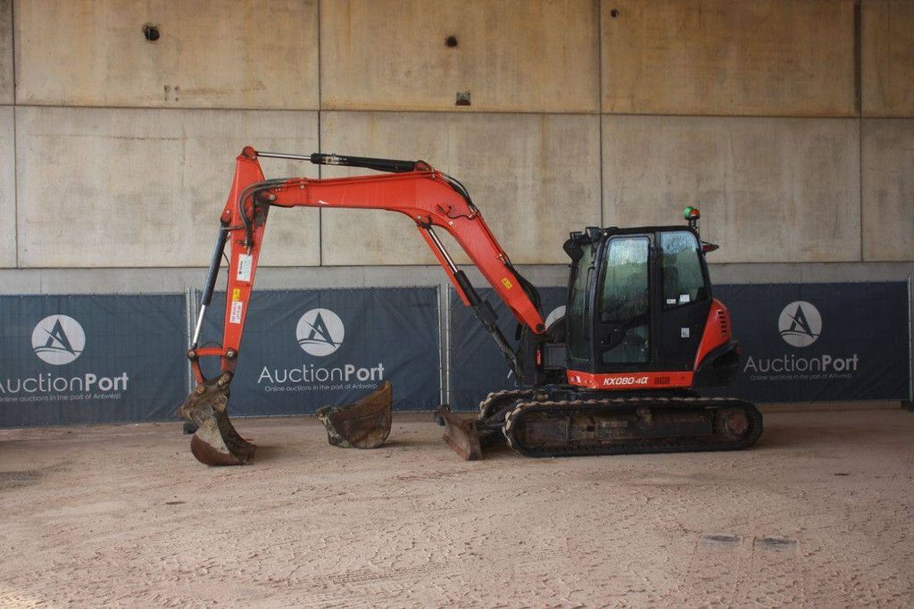Crawler excavator Kubota KX080-4α Diesel 2019