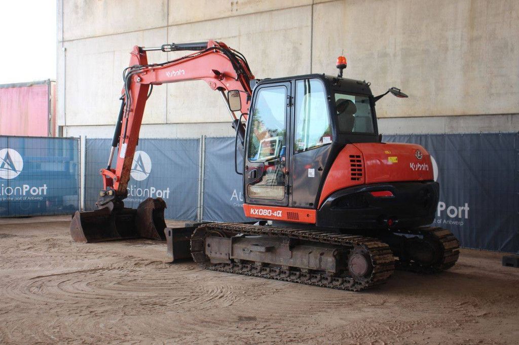 Raupenbagger Kubota KX080-4a Diesel 2016