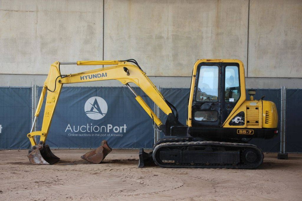 Hyundai 55-7 Diesel Crawler Excavator 2008