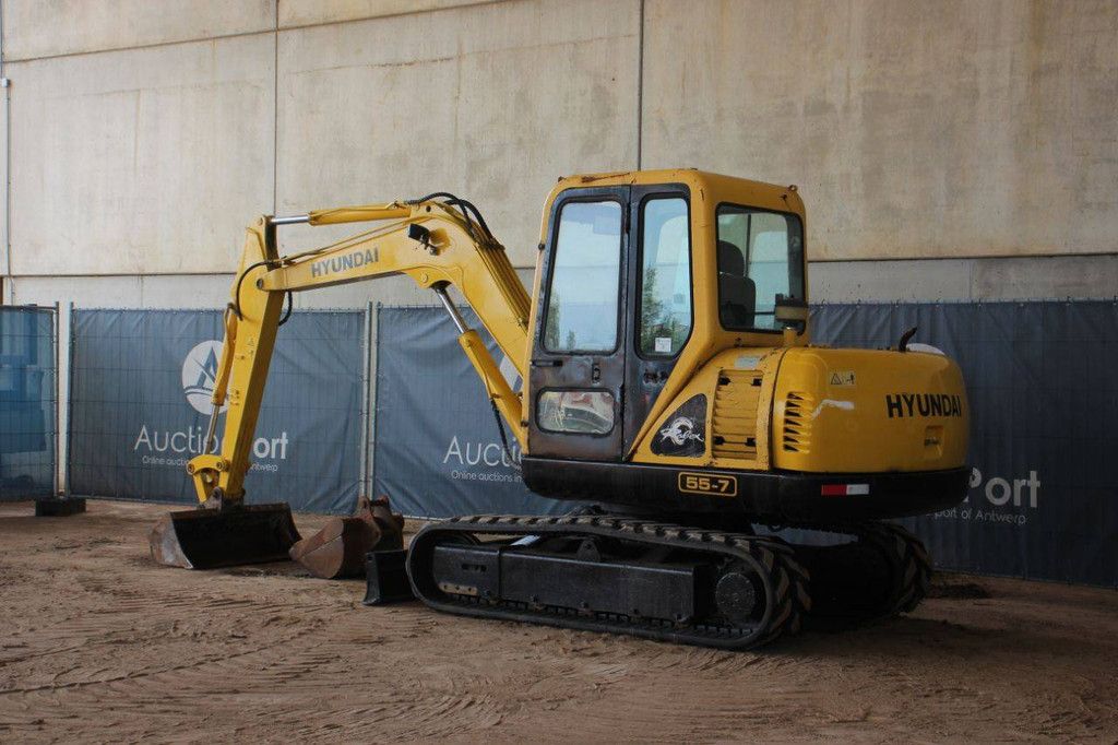 Hyundai 55-7 Diesel Crawler Excavator 2008
