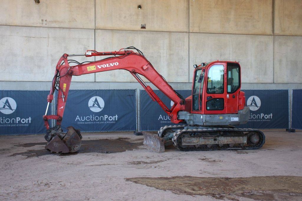 Rupsgraafmachine Volvo ECR88D Diesel 2018