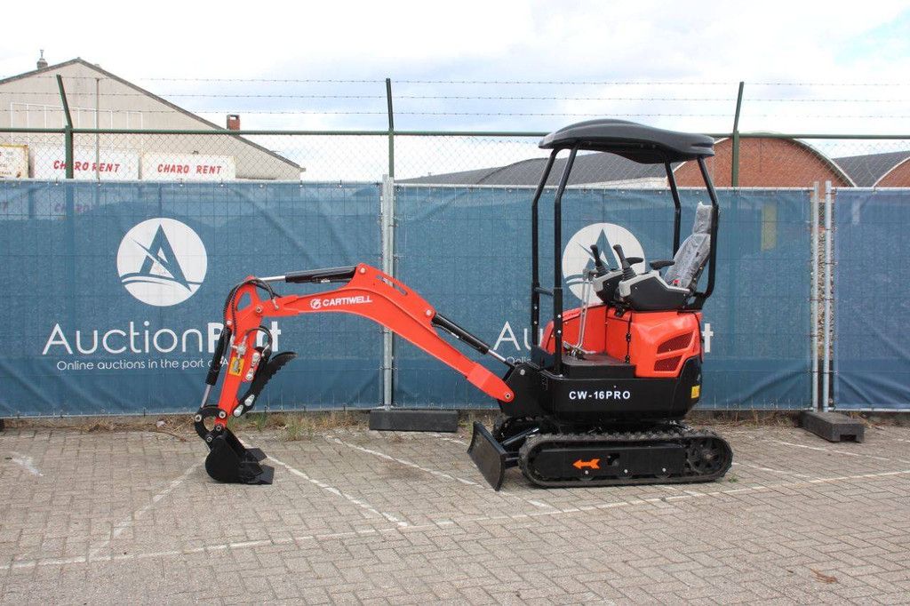 Minibagger Cartiwell CW-16PRO Diesel 7kW 2025 Neu