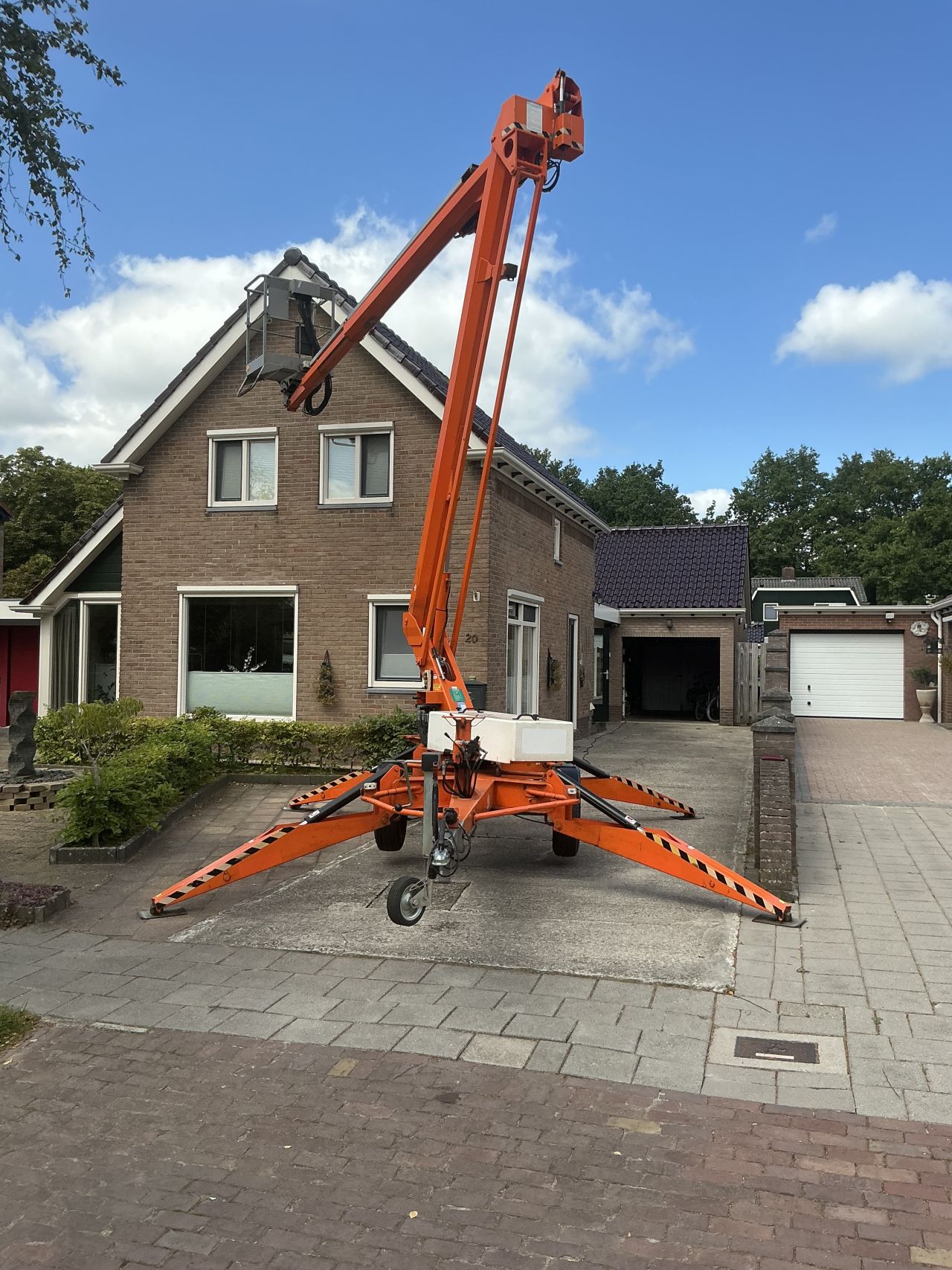 Hoogwerker aanhanger (17 m)