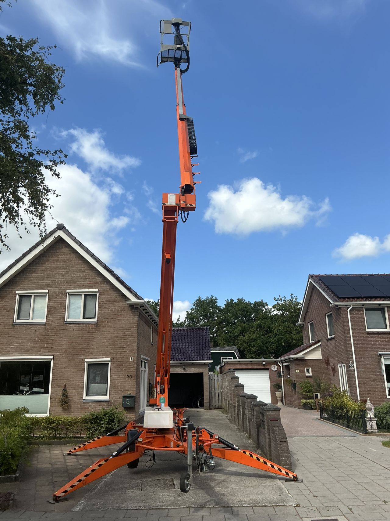 Hoogwerker aanhanger (17 m)