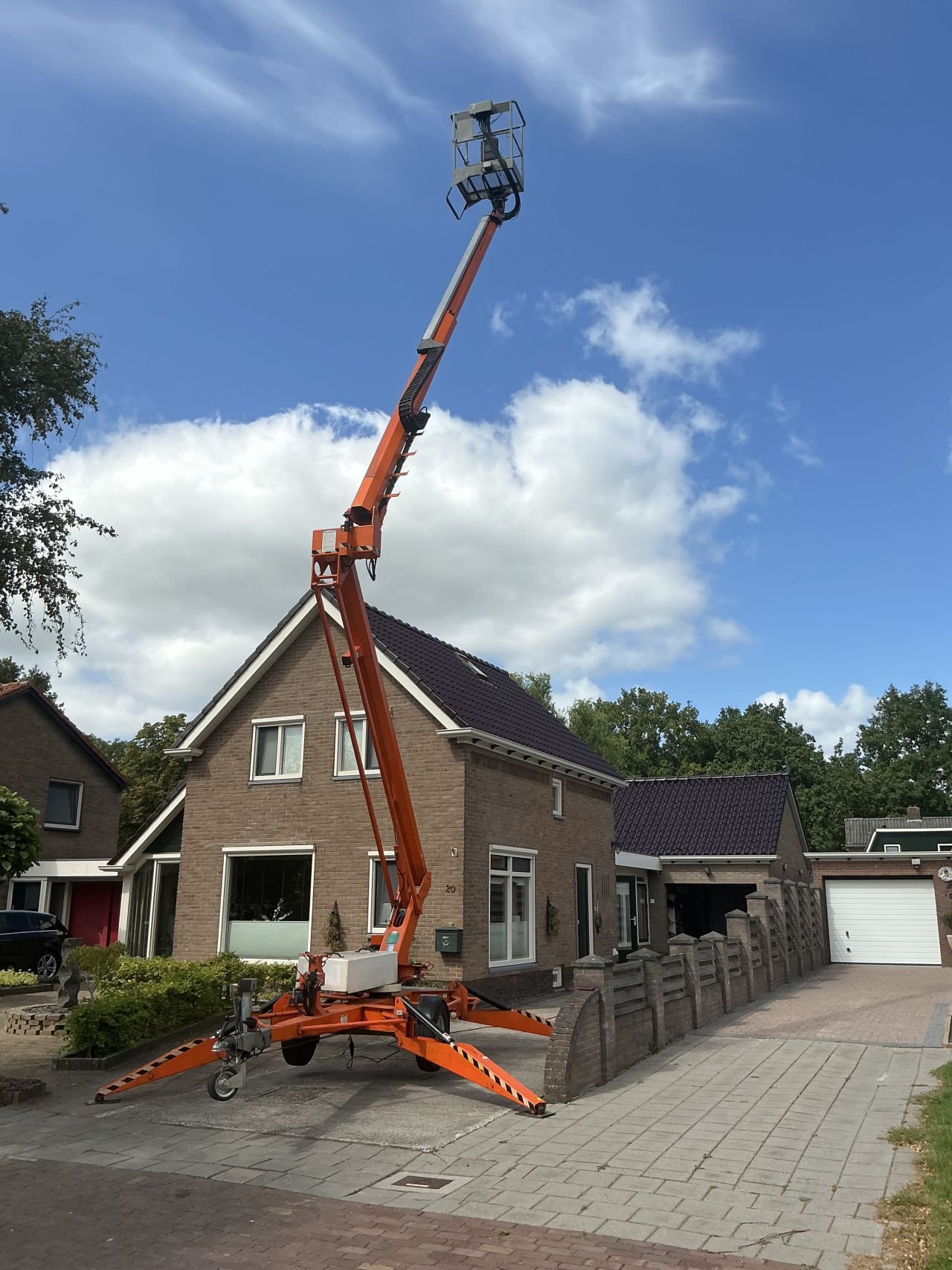 Hoogwerker aanhanger (17 m)