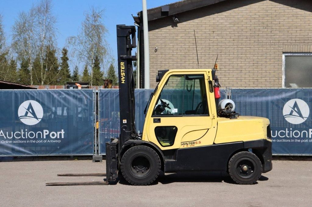 Heftruck Hyster H5.5FT LPG 5000kg 4.7m 2010