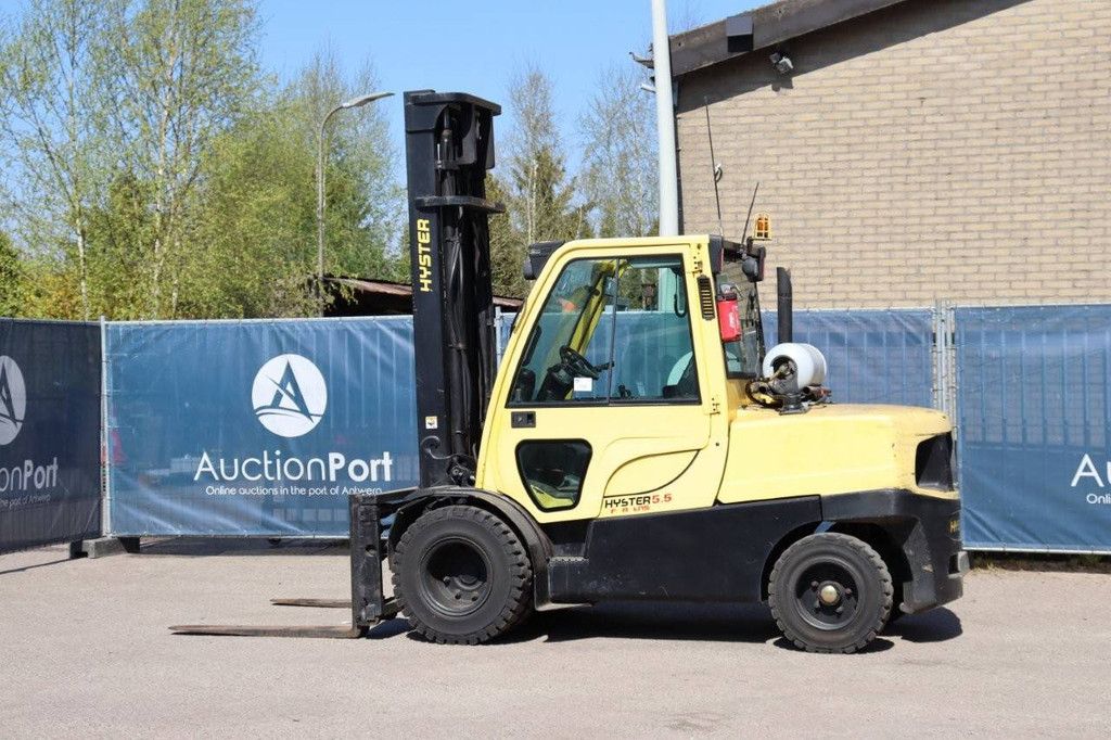 Heftruck Hyster H5.5FT LPG 5000kg 4.7m 2010