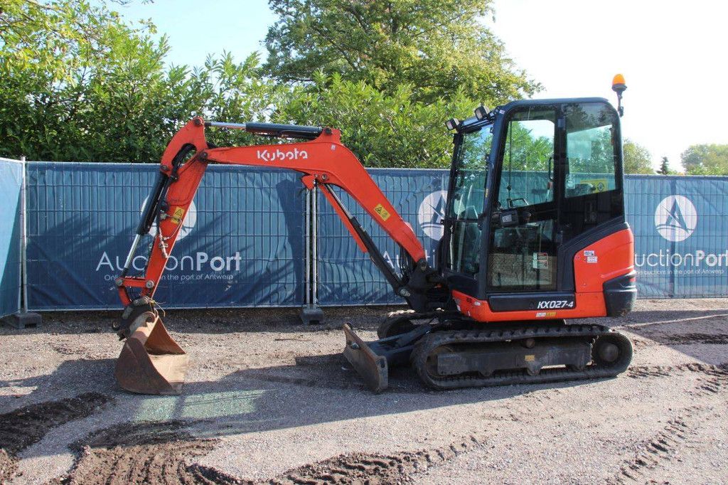 Rupsgraafmachine Kubota KX027-4 Diesel 17.5kW 2018
