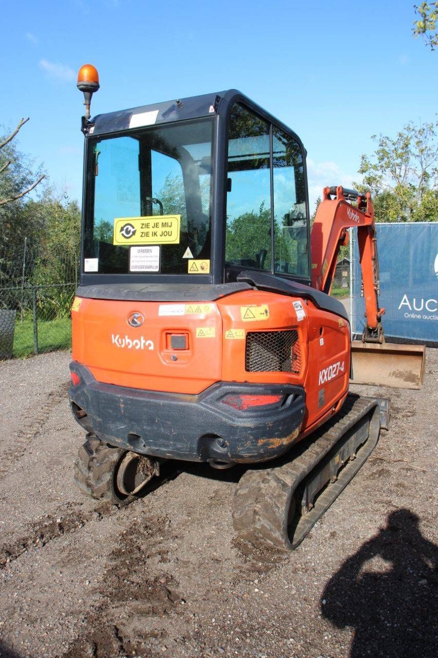 Rupsgraafmachine Kubota KX027-4 Diesel 17.5kW 2018