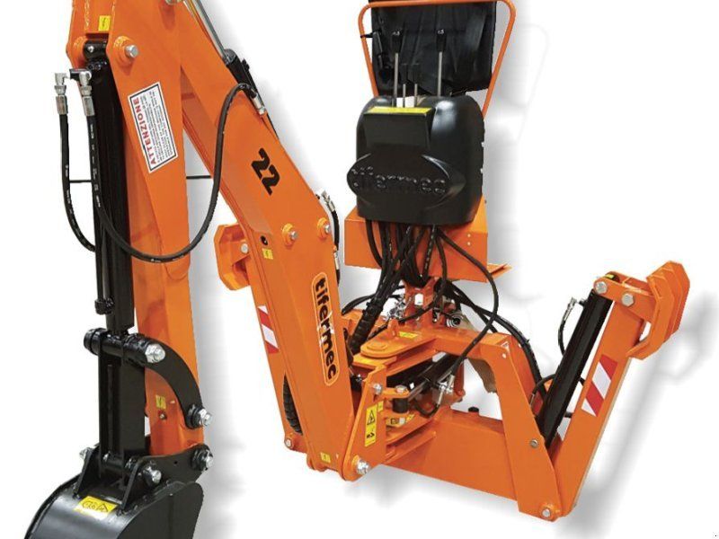 DIGGER BA22 Heckbagger /Anbaubagger für  inkl. Baggerschel-Ak