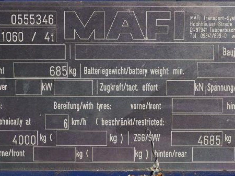 MAFI 1060  4t