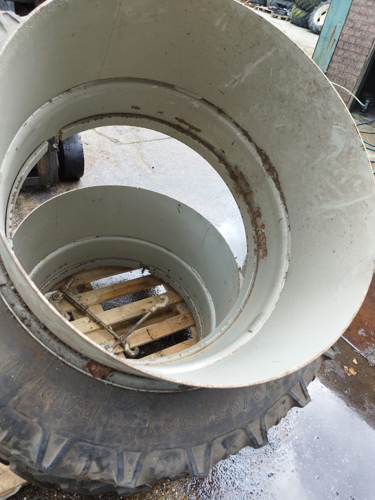 Landbouwwielen, dubbellucht 600/65r38 480/65r28 etc. MOLCON