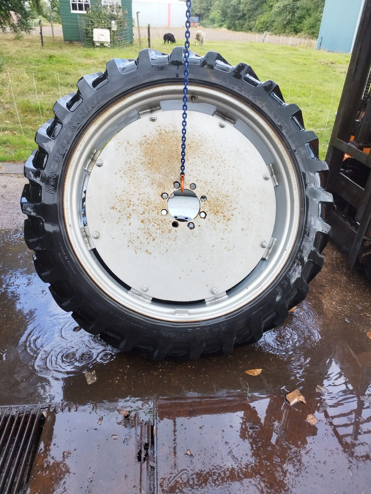 Landbouwwielen, dubbellucht 600/65r38 480/65r28 etc. MOLCON