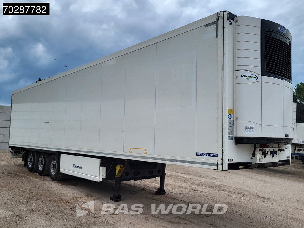 Krone Carrier Vector 1550 ATP / FRC Doppelstock Palettenkasten Liftachse