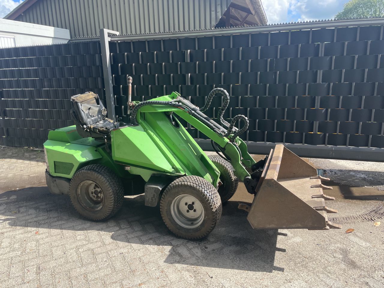 Mini shovel avant knikmops giant schaffer weidemann