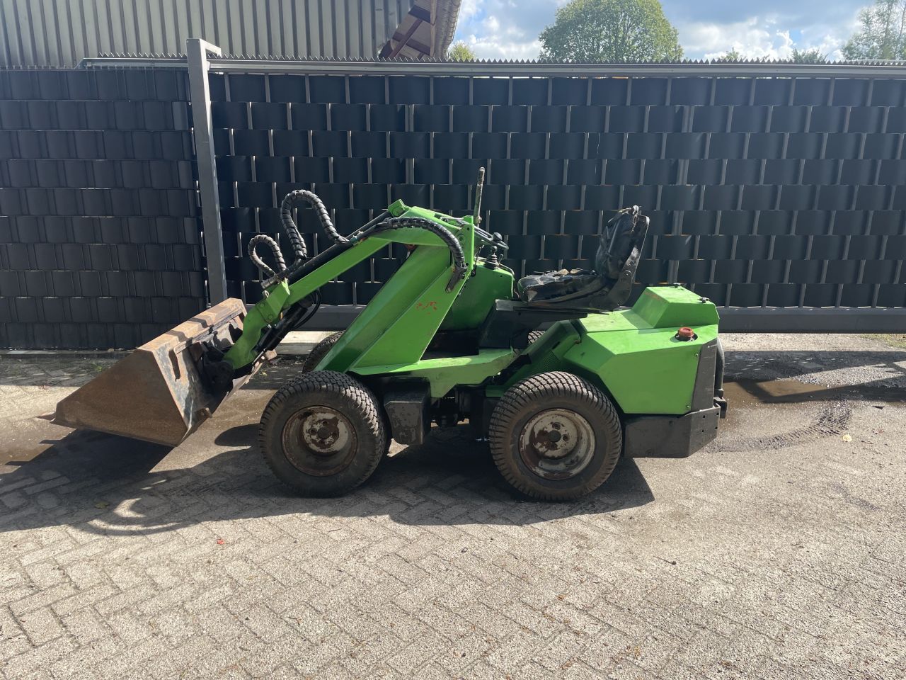 Mini shovel avant knikmops giant schaffer weidemann