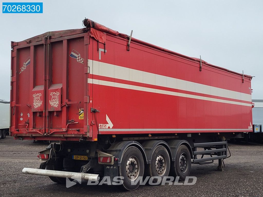 STAS S300CX 3 Achsen NL-Trailer 62m3 ALU