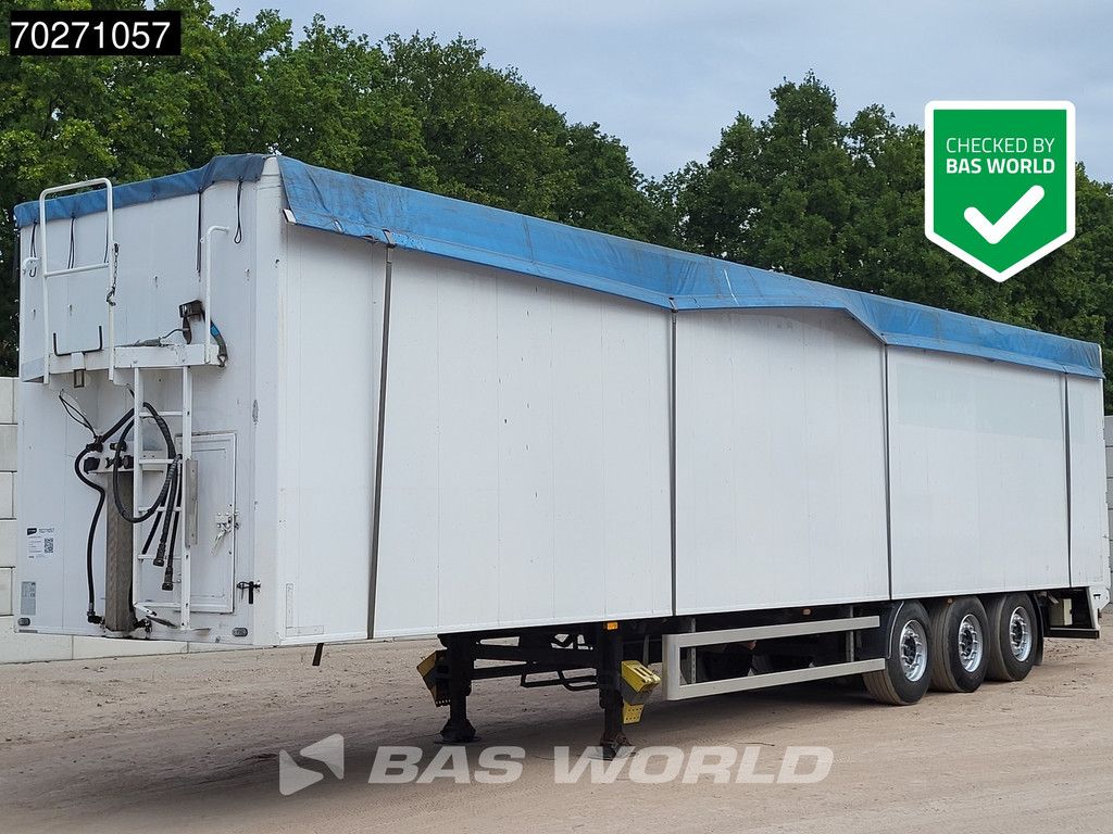 Carnehl CSS/AL 3 Achsen 92m3 Lift Axle Door in headboard