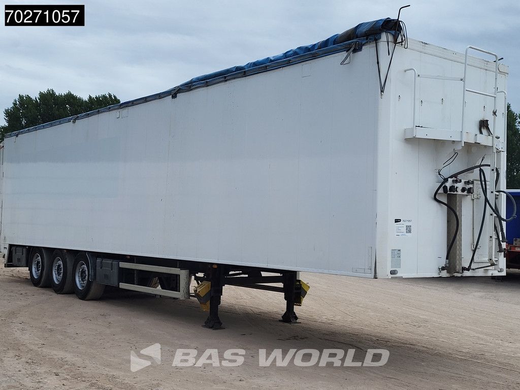 Carnehl CSS/AL 3 Achsen 92m3 Lift Axle Door in headboard