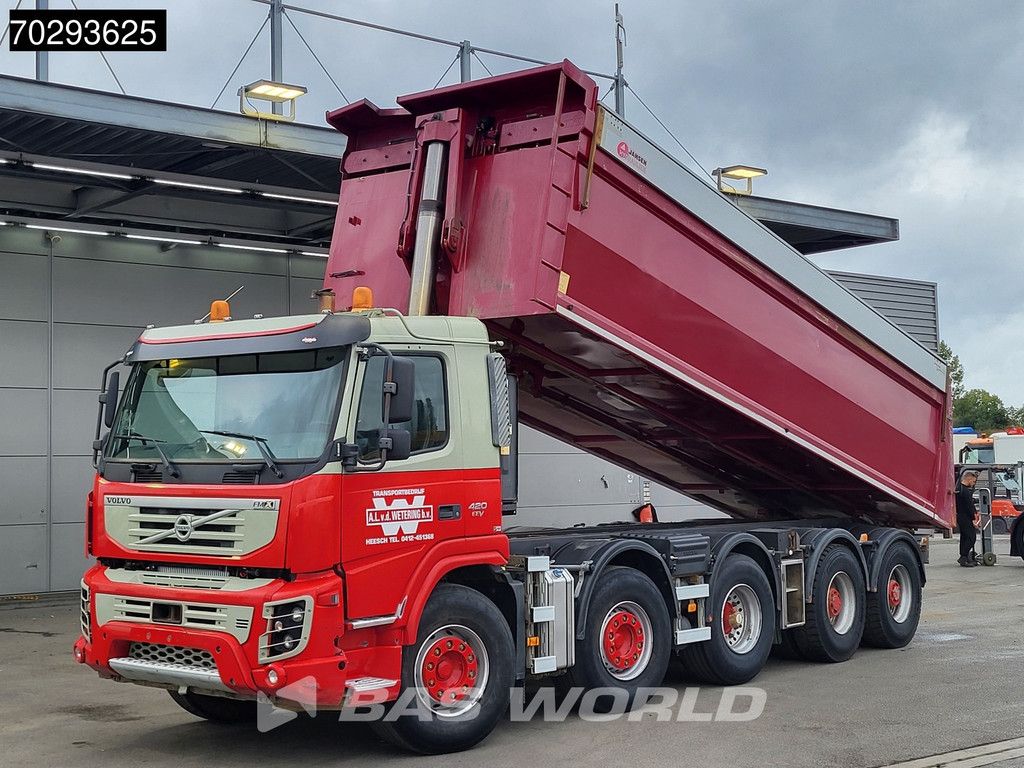 Volvo FMX 420 10X4 21m3 Tipper Spring Suspension Big-Axle Euro 5