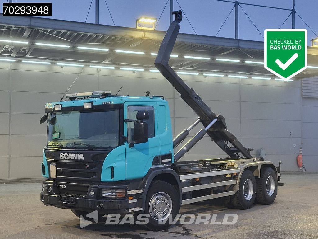 Scania P360 6X4 VDL 20t Hooklift Steelsuspension Big-Axle Euro 5