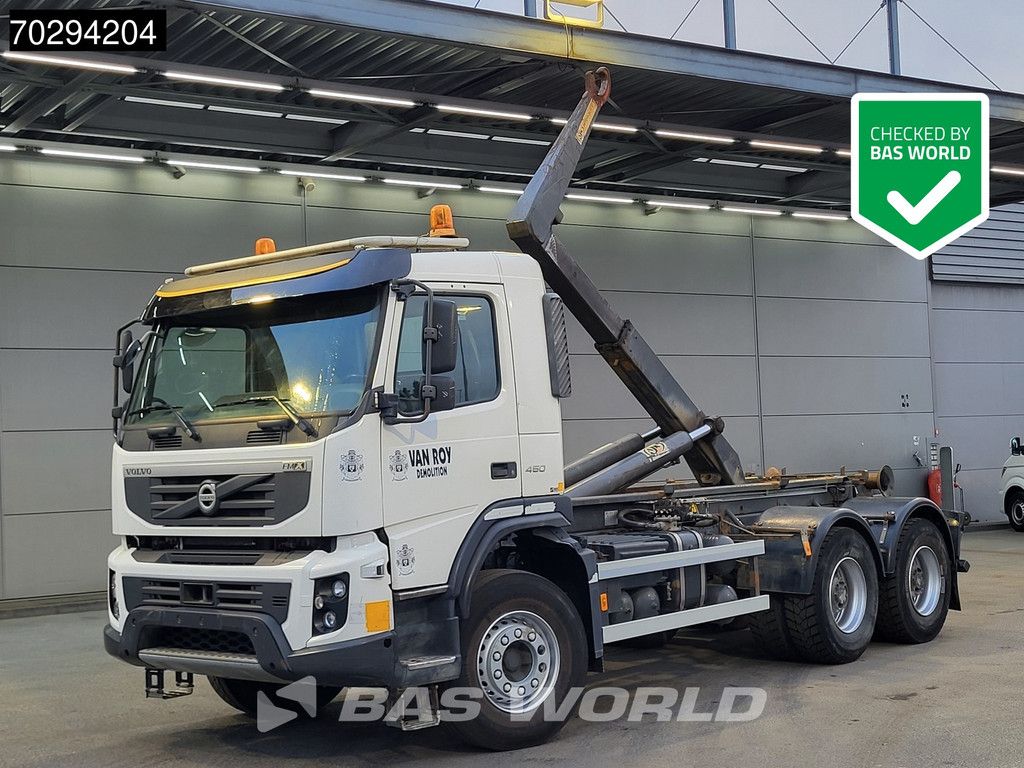 Volvo FMX 450 6X4 Full Steel AJK 20t Hooklift Big-Axle Euro 5