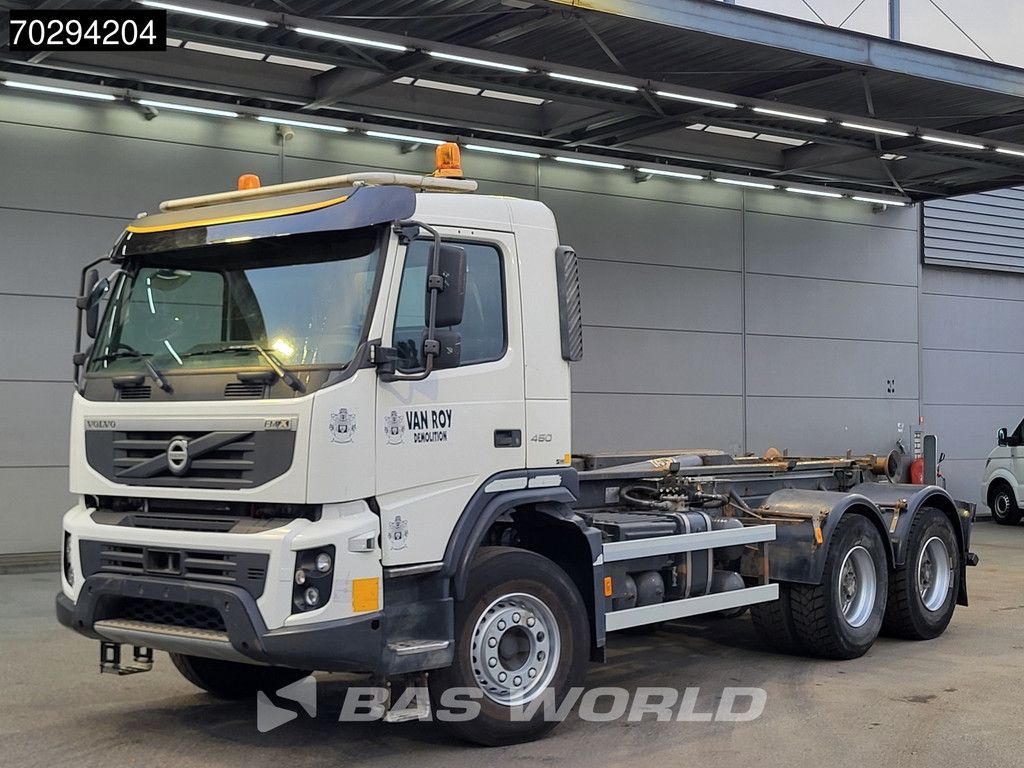 Volvo FMX 450 6X4 Full Steel AJK 20t Hooklift Big-Axle Euro 5