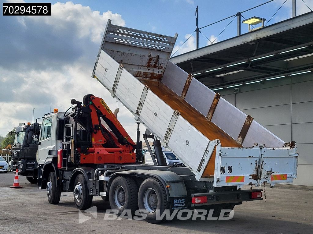 DAF CF 460 8X4 Palfinger PK18002 EH Tipper Full Steel Manual Retarder Big-Axle