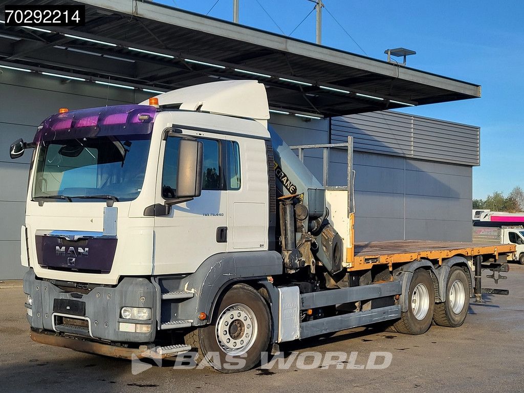 MAN TGS 26.440 6X4 Palfinger PK36002 Crane Retarder Steelsuspension Manual