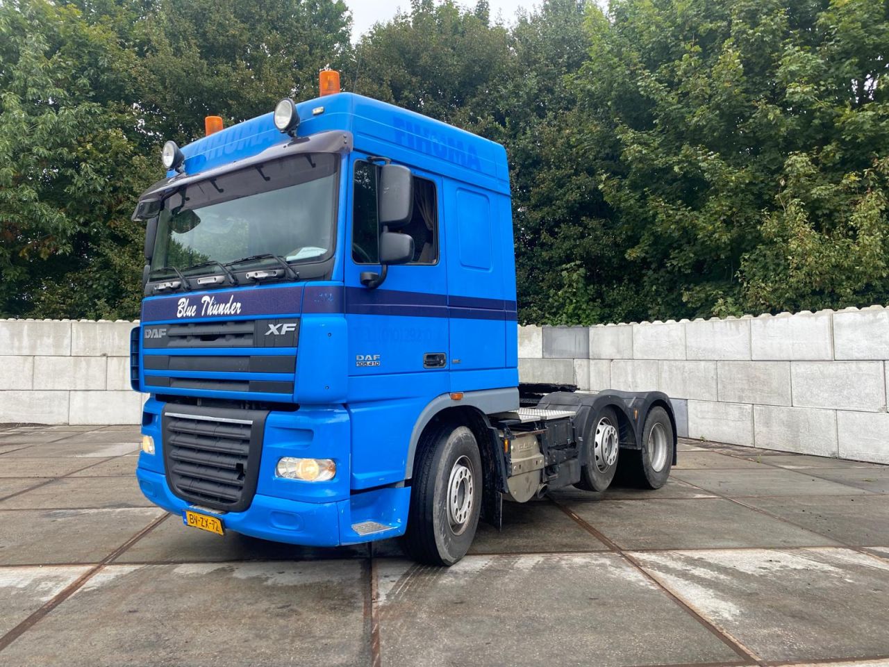 DAF XF 105 BV-ZX-72 Blauw