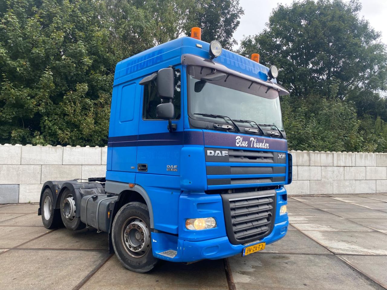 DAF XF 105 BV-ZX-72 Blauw